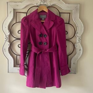 Ann Taylor ultra feminine pea coat